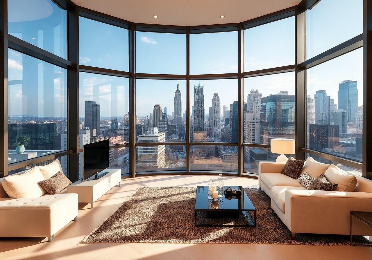 Skyline Penthouse Loft – view 1